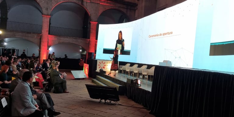 renta de pantalla led y traducción simultanea