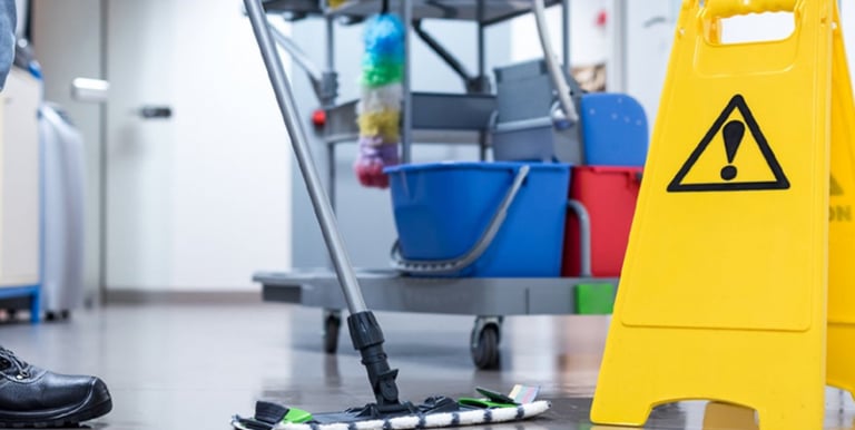 Équipe DG Services en action - professionnels du nettoyage utilisant des machines haute performance