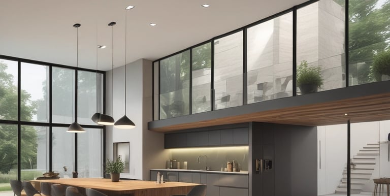 white paper on white table