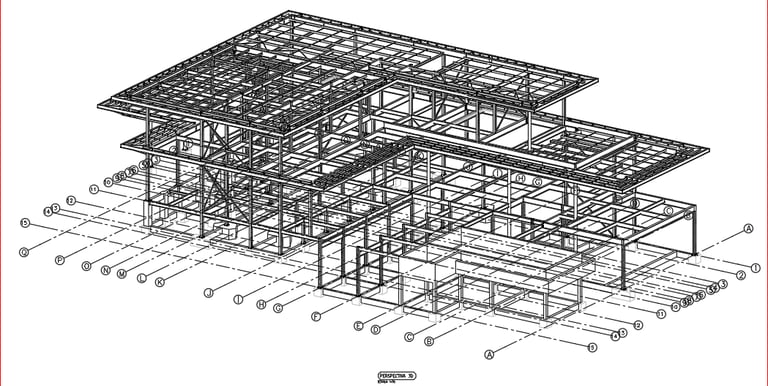 Projetos Executivos, Montagem e Fabricação, detalhados para melhor custo-tempo.