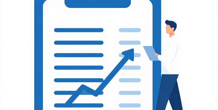 Close-up of a computer screen showing financial software dashboards and charts.