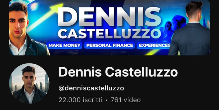 Canale Youtube di Dennis Castelluzzo