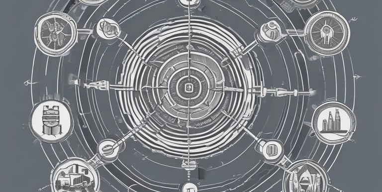 A close-up of hands working on a circuit board, symbolizing technology and innovation.