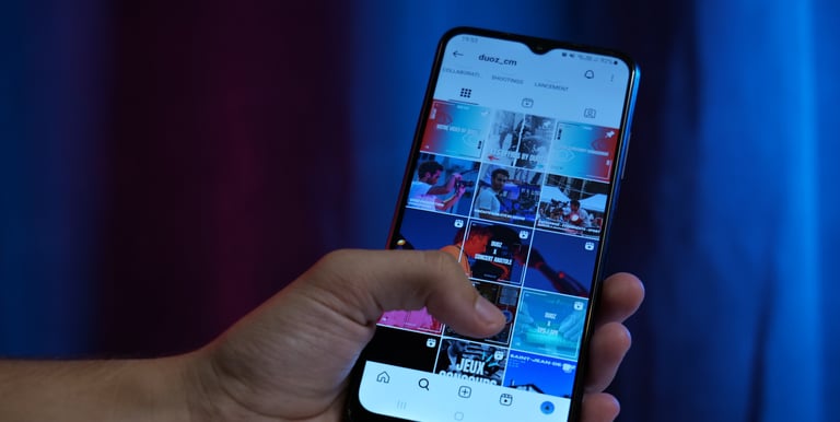 Tarifs réseaux sociaux vidéaste DUOZ