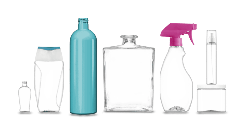 Envase, botellas y tarros para cosmético