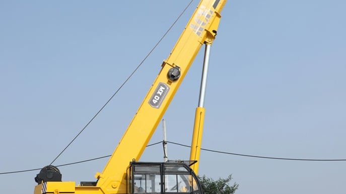 Guindaste para içamento de cargas