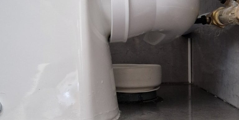 Remplacement de WC.