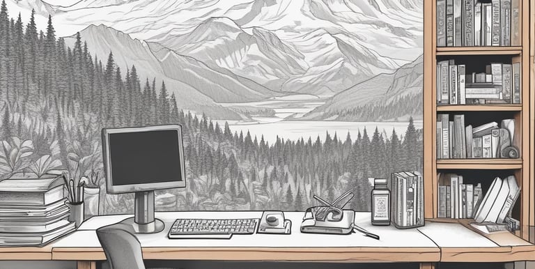 A professional in a business meeting discussing sustainable finance.