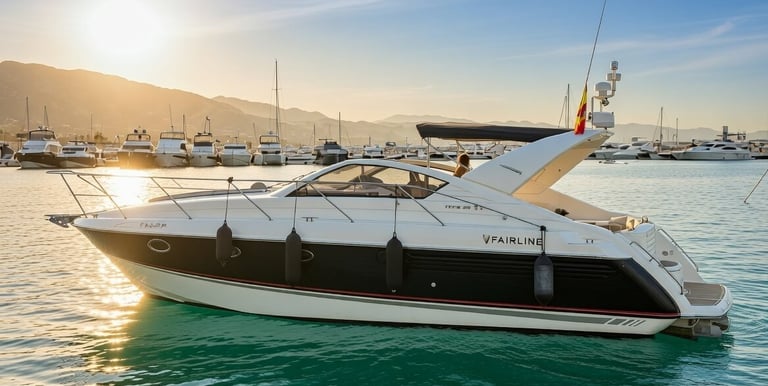 fairline targa 37 in puerto banus marbella