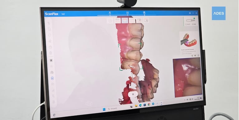escáner intraoral 3D