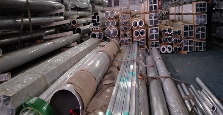 Thick-walled aluminum tube