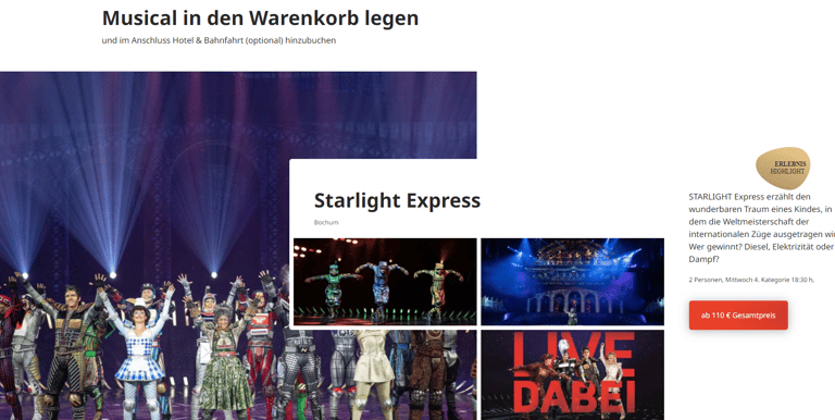 Ameropa Musical Starlight Express Bochum
