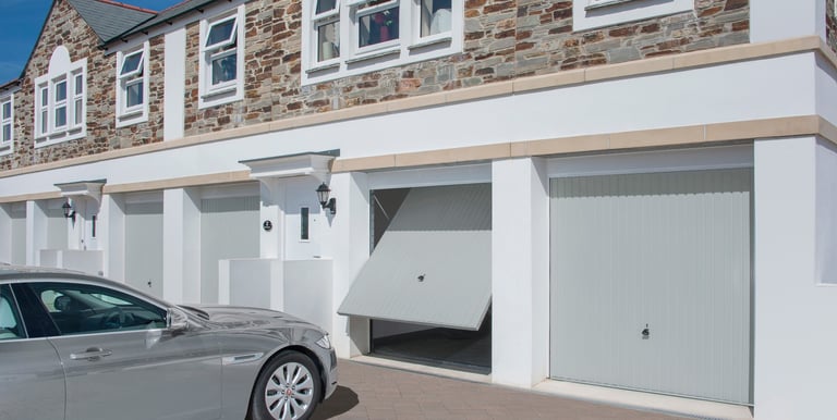 White Garage Door