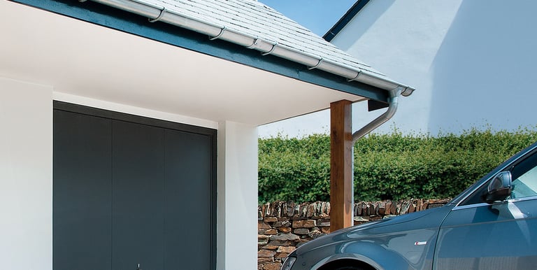 Grey Garage Door