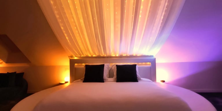 love room romantique près de Quiberon dans le Morbihan avec balneo jacuzzi privatif