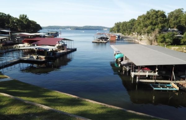water front view of shoreline and lake