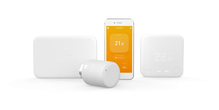 a smart home device with a smart home appliance