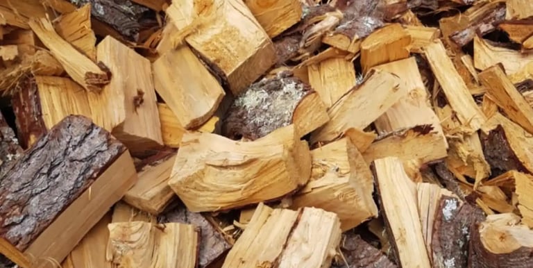 Images of Pine Firewood in a pile