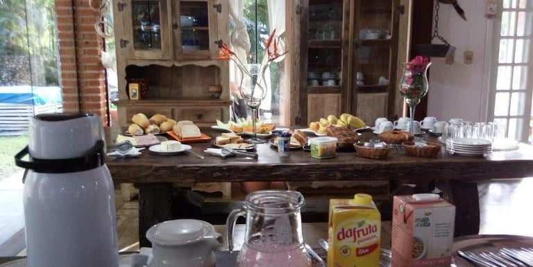 café da manhã Cortesia