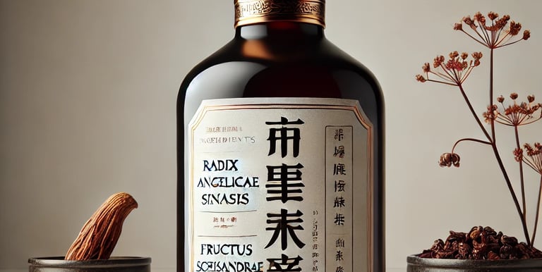 Chinese medicine menopause relief, natural remedy for menopause, hormone balance solution.