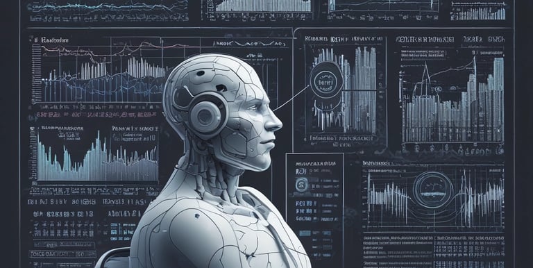 A professional consultant discussing trading strategies with a client in a modern office.