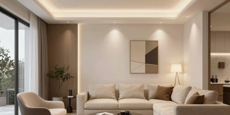 Detailed lux heatmap overlay on a commercial building facade highlighting optimized light distribution.