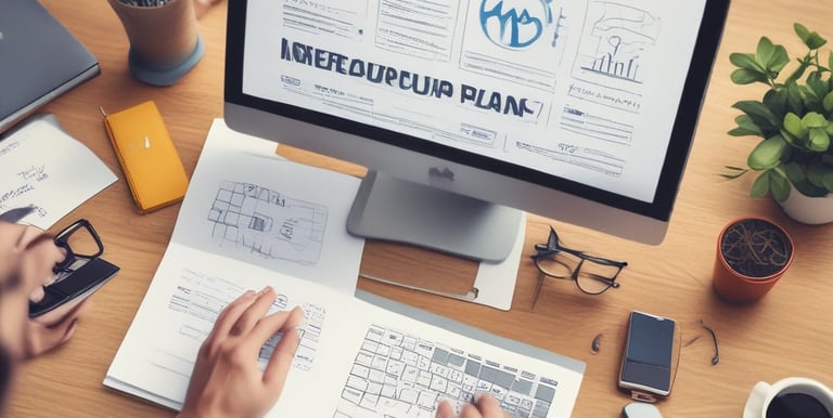 A consultant discussing business growth strategies with a small team around a conference table.