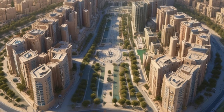 A vibrant marketplace scene in Egypt showcasing dynamic trade activity.