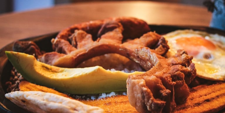 Bandeja Paisa, Restaurante Guanapalo Quimbaya Quindio