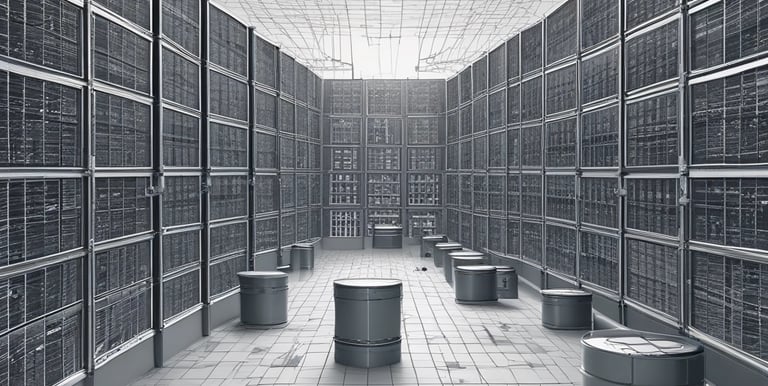 Close-up of a professional team collaborating over technical blueprints and laptops.