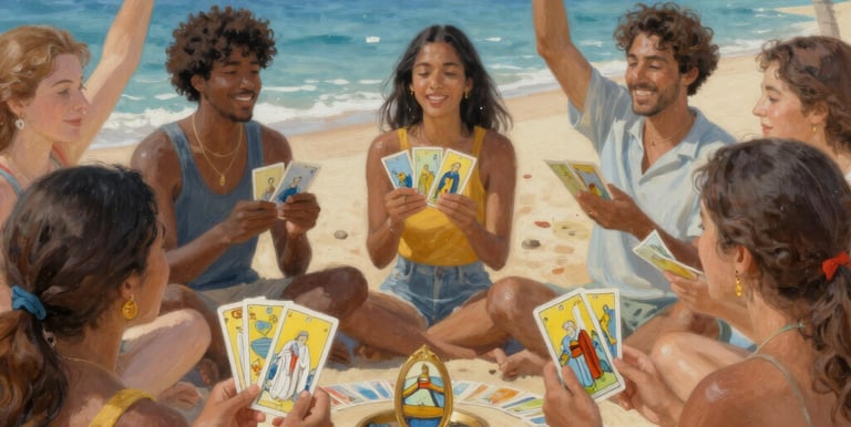 A peaceful meditation scene with soft natural light and spiritual symbols.