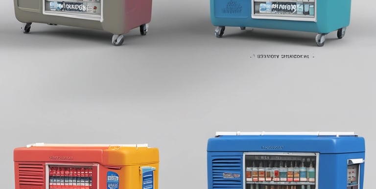 a variety of soda cans and soda cans