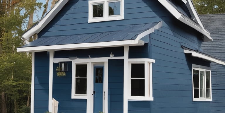 four orange, green, blue, and red paint rollers