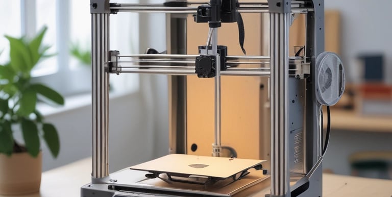 The Shapeoko 5 Pro CNC router table carving a wooden prototype in the workshop.