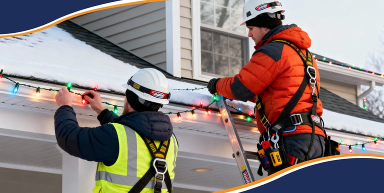 Permanent outdoor lighting installed by MyLites dealer — 24 trusted dealers network