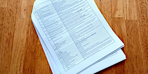 image of a nomenclature and style sheet