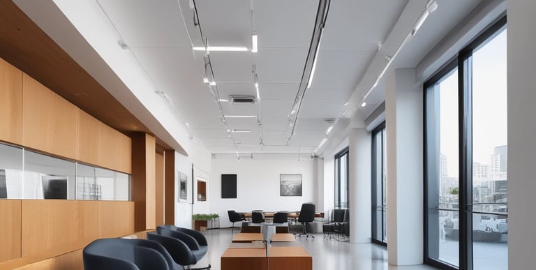 Bright living room with modern inventory