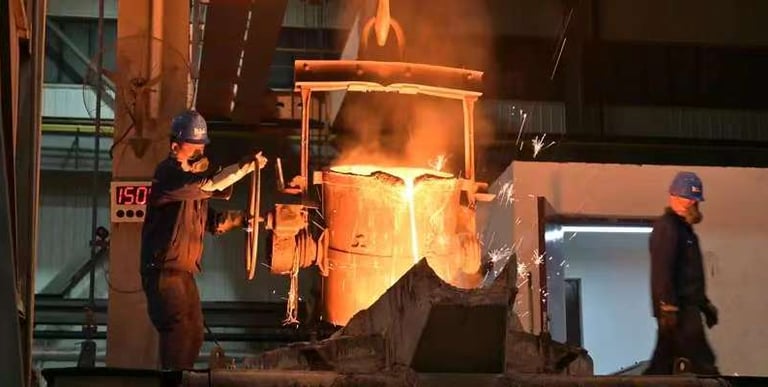 Yongtai Pump factory workshop for industrial pump production