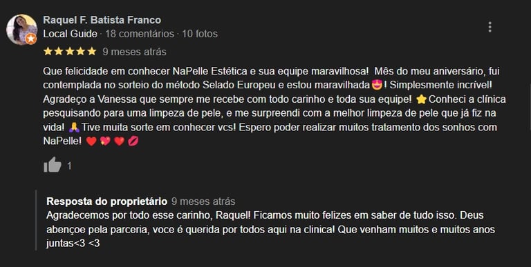 Depoimentos clientes