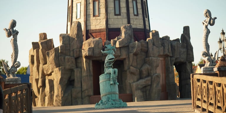 Custom sculpture and landmark installation by Artisan Aleks Company