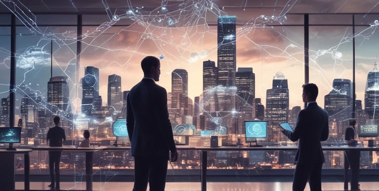 Close-up of a digital lock overlaying a network grid symbolizing cybersecurity.