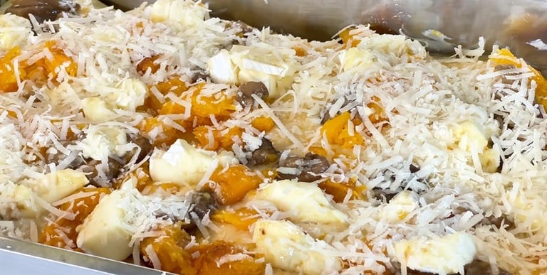 Assemble the lasagna layer by layer