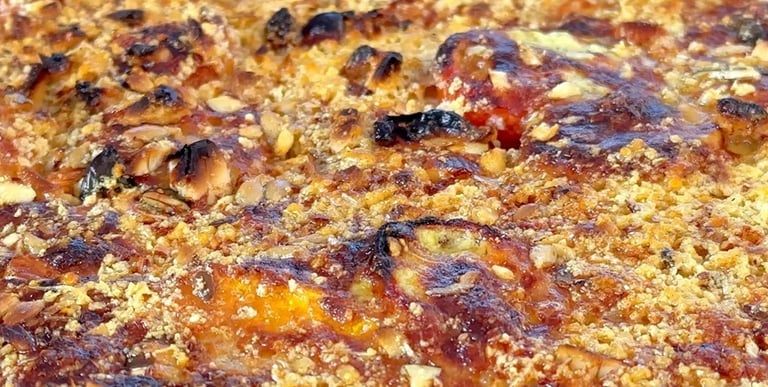 Bake at 350°F for about 20 minutes until gold and crispy