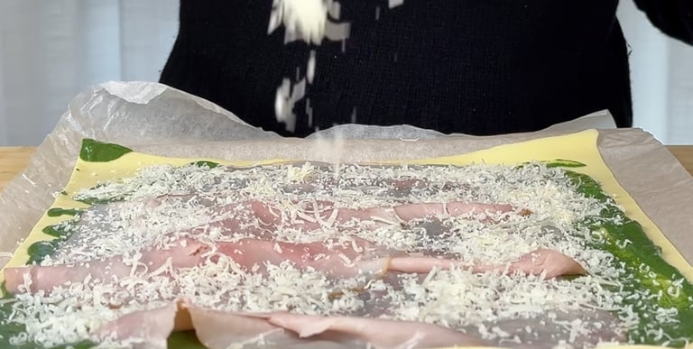 Fill the puff pastry