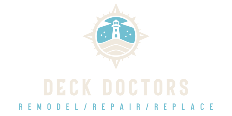 Deck Doctors LLC lighthouse logo