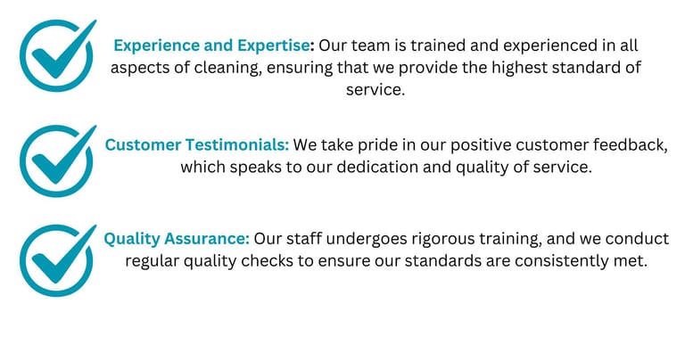 reasons why you should consider us for your cleaning needs