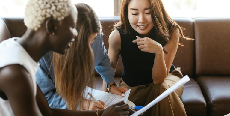 Confidential brainstorming with Ironstone Coach