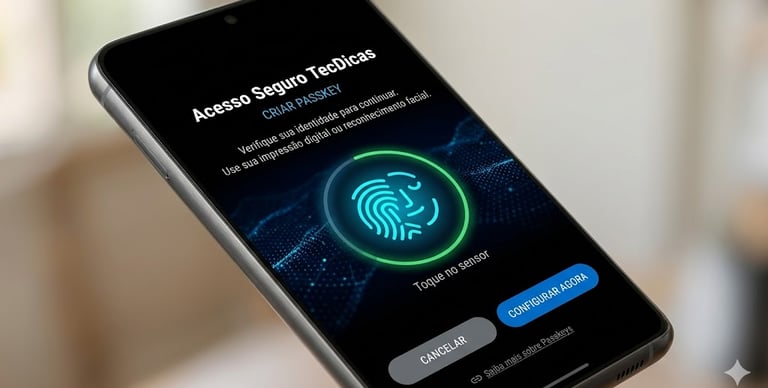 O Fim das Senhas Chegou: Como as Passkeys Dominam a Internet em 2026