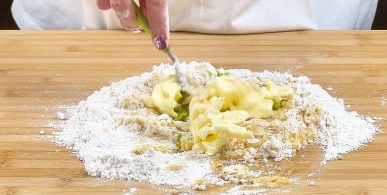 Add lemon zest and butter