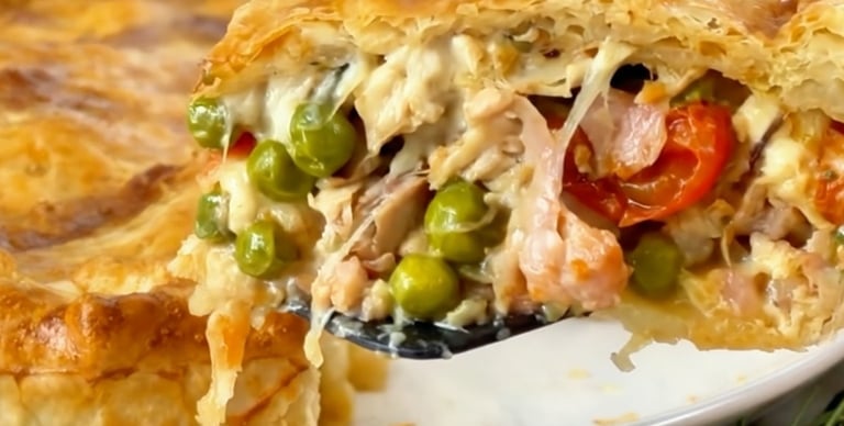 Bake until the pastry is golden and crispy